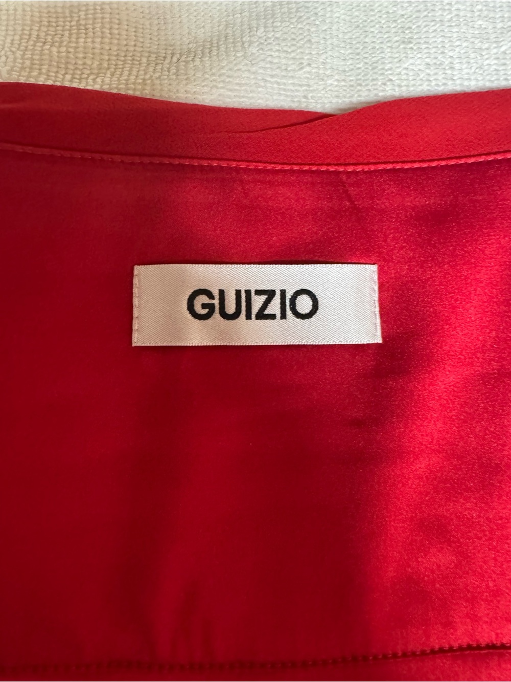 Danielle Guizio Red Mini Skirt